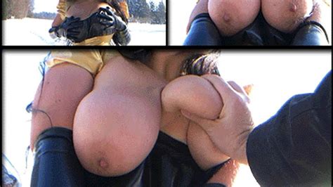 Latex Blowjob Handjob In The Snow Fuck My Nasty Mouth Cum On My Boots SHORT VERSION