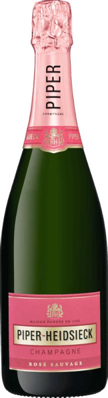 Champagner Rosé Sauvage Brut Piper Heidsieck vinello de