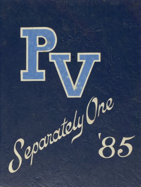 1985 yearbook from Park View High School from Sterling, Virginia for sale