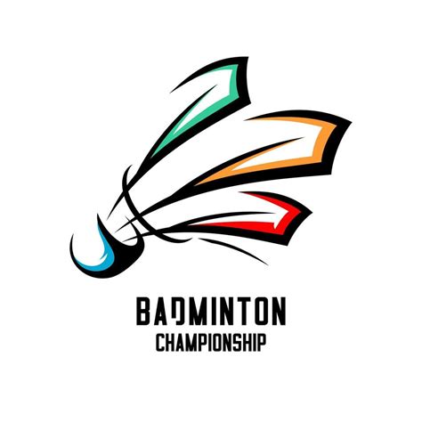 BADMINTON LOGO VECTOR 8579214 Vector Art at Vecteezy