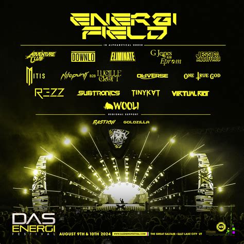 Lineup Das Energi