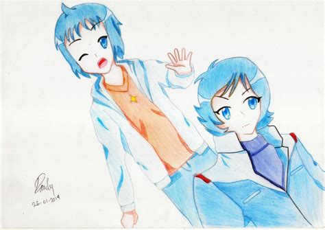 Sei Iori and Kamille Bidan by ran-pratama on DeviantArt