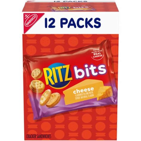 Ritz Bits Cheese Sandwich Crackers Snack Packs 12 Ct 1 Oz Pick ‘n Save