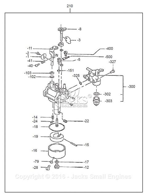 Mikuni Carb Parts Diagram