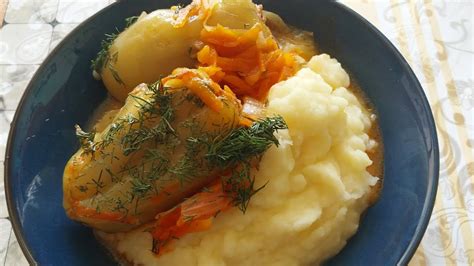 Фаршированный Перец!😉Как вкусно приготовить перец с мясом рисом!!!# ...