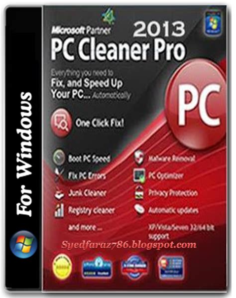 PC Cleaner Pro 2013 Free Download Full Version | Faraz Entertainment