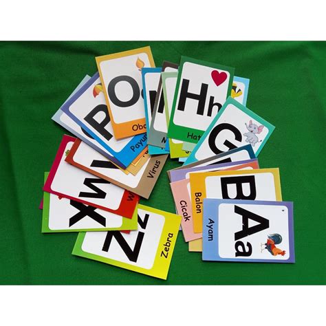 Jual Flashcardmainan Edukasi Anakabjadharga Murah Shopee Indonesia