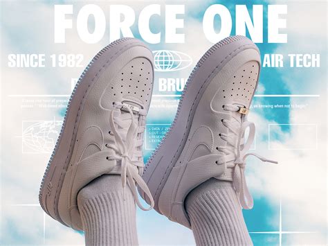 Nike Air Force One Poster by Plus Archives on Dribbble