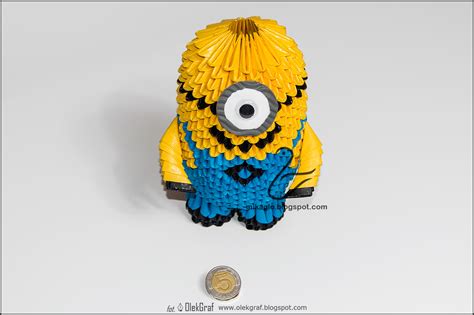 Origami D Mikaglo Minionek Z Origami D Origami Minion