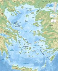 Aegean Sea - Geographic Facts & Maps - MapSof.net