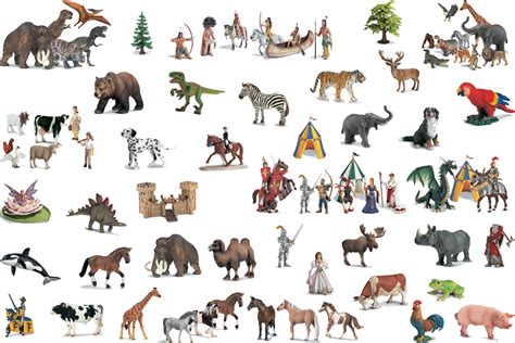 Dimkin Dvorik: Schleich. Фигурки животных, людей и сказочных персонажей.