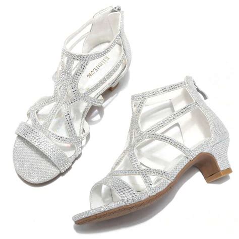 Silver Formal Shoes Rhinestones Store | bellvalefarms.com