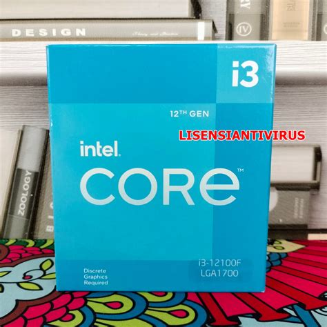 Jual Intel Core i3 12100F 3.3GHz Up To 4.3GHz [Box] Socket LGA 1700 ...