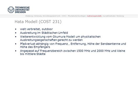 Physikalischer Planung Drahtloser Netzwerke WLAN WiMAX Im Ppt