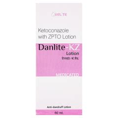 Buy DANLITE KZ Lotion 60ml Online at Upto 25% OFF | Netmeds