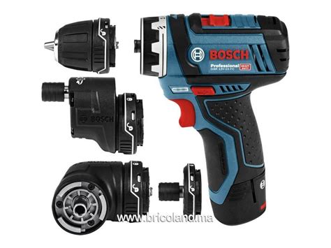 Perceuse Visseuse Bosch Gsr V Fc Professional Bricoland Maroc