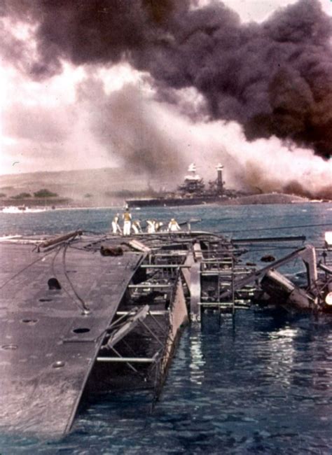 Rare And Incredible Color Photographs Of The Attack On Pearl Harbor In 1941 ~ Vintage Everyday