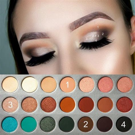 37 Tips Morphe 350 Palette Looks Step By Step Tutorial Eilishkaelan