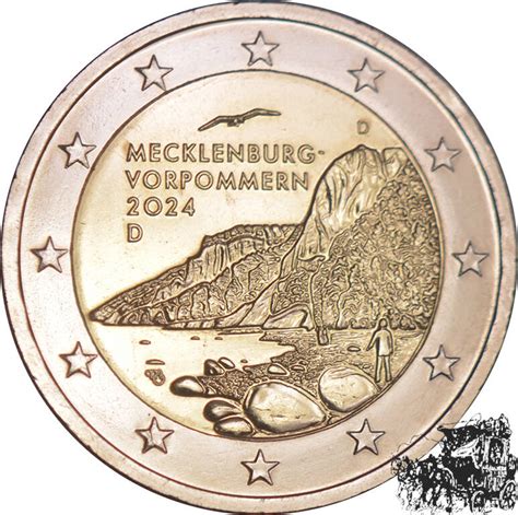 2 Euro 2024 D Mecklenburg Vorpommern Deutschland F Stplfr MA Shops