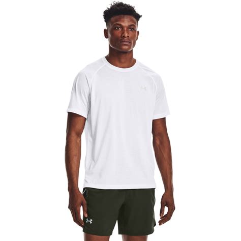 Under Armour UA Streaker Run Kurzarm Oberteil Herren Weiß Reflective