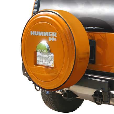 Hummer H Masterseries Hard Tire Cover Fully Painted