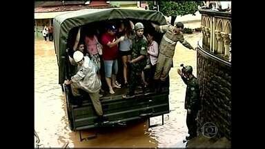 Jornal Hoje Sobe para seis o número de mortes causadas pela chuva no