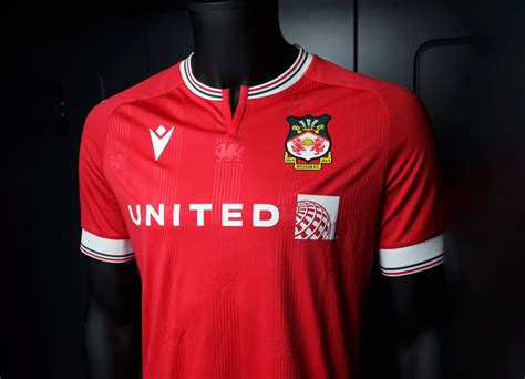 Wrexham 2023 24 Macron Home Kit Football Shirt Culture Latest