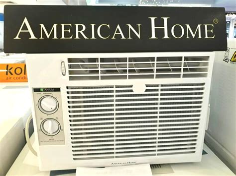 American Home Window Type Aircon Remote And Manual Hp Hp Hp Hp