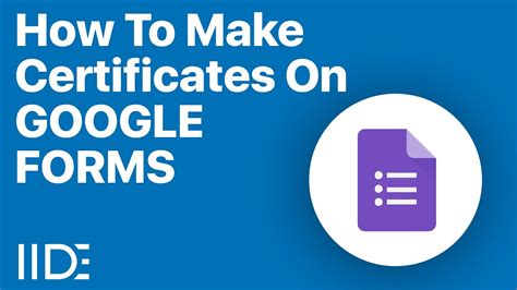 How To Make Certificates From Google Forms Bulk Certificates Made