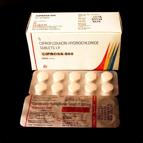 Ciprofloxacin 500mg Tablets At Rs 145 Stripe Nagpur Id 2852650642530