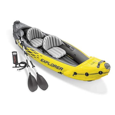 Reviews For Intex 68307EP Explorer K2 2 Person Inflatable Kayak Set And