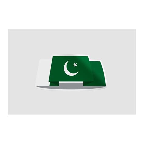 Pakistan Flag Style Sticker Decalshouse