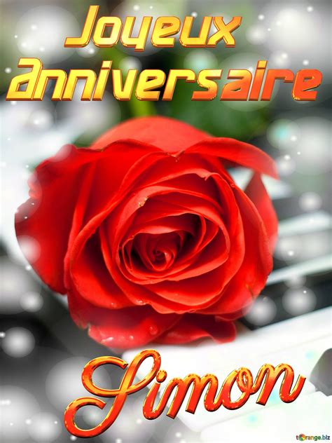 Simon Joyeux Anniversaire Free Image 3926