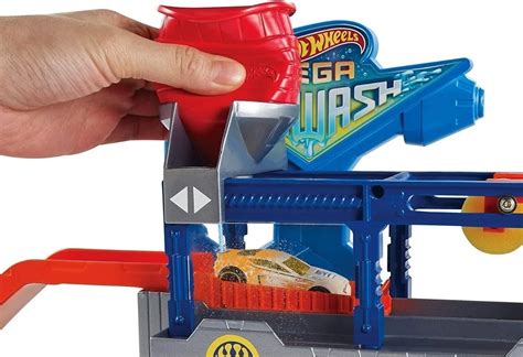 Pista Hot Wheels Autolavado Mega Car Wash Color Shifters Mercado Libre