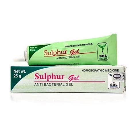 Buy Sbl Sulphur Gel Gm Online At Discounted Price Netmeds