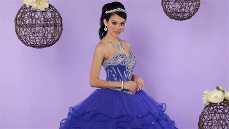 Q By Davinci Quinceanera Dresses Style 80361 Youtube