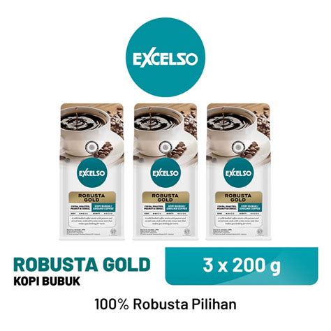 Jual Excelso Robusta Gold Bubuk Kopi X Gr Shopee Indonesia