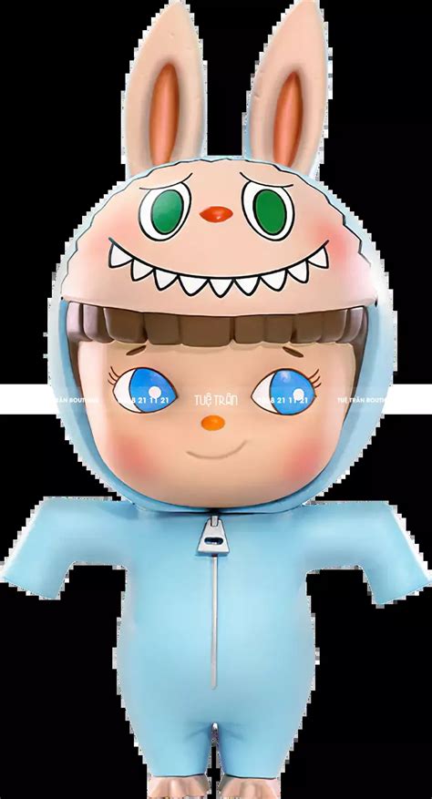 Hình in áo thun hot trend thỏ Labubu