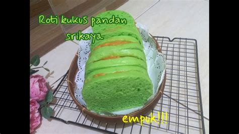 RESEP ROTI KUKUS SRIKAYA PANDAN HANYA 1 TELUR TANPA MIXER EMPUK BANGET