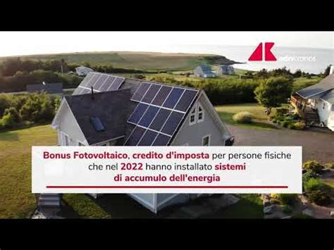 Bonus Fotovoltaico Ultimo Giorno Per La Domanda Riviera Comunicazione