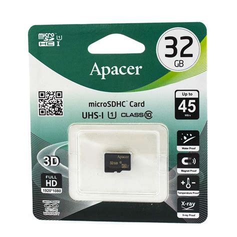 Карта памяті APACER Micro SD 32 GB class10 56319347 DCelektro