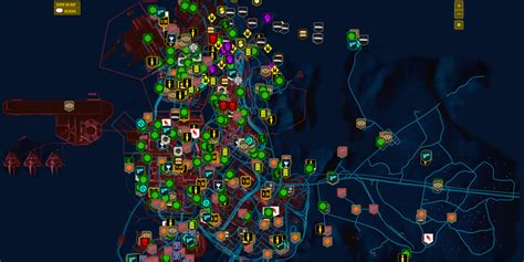 Big Cyberpunk Interactive Map Update - Pure Cyberpunk