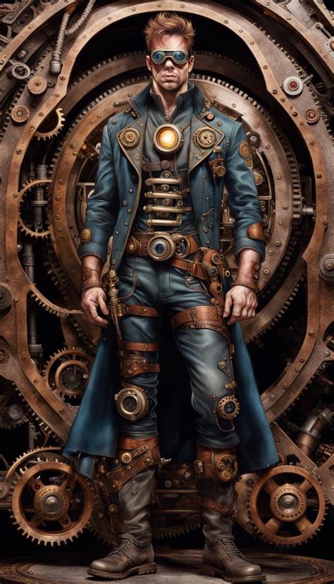 Steampunk Scott Summers Aka Cyclops Ai Generated Artwork Nightcafe