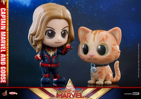 New Hot Toys Captain Marvel Cosbabys Figures