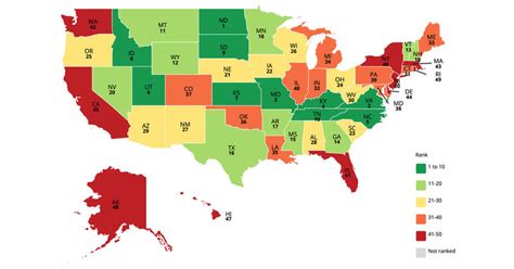 Ranking every state's highways on road conditions, safety and cost-effectiveness