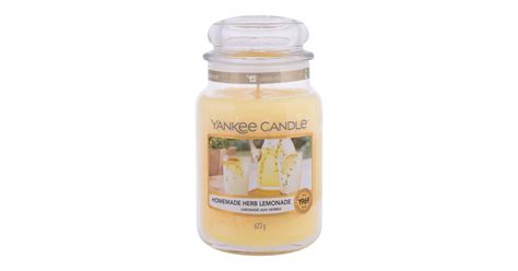 Yankee Candle Homemade Herb Lemonade Candela Profumata 623 G Parfimo It