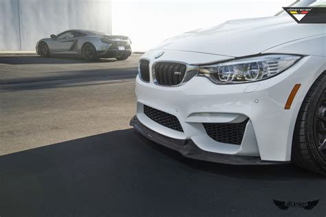 Spoiler Delantero Gts Vorsteiner En Fibra De Carbono Para Bmw M4 Coupe F82 Alldesign