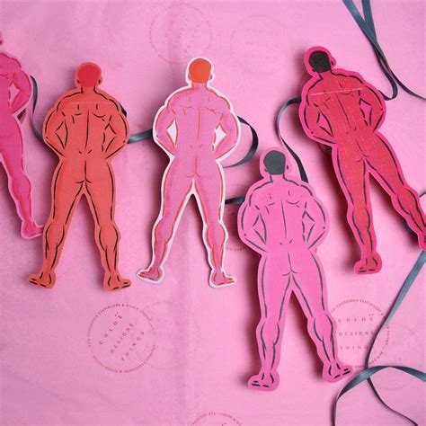 Naked Bottom Bunting By Pin Paper Studio