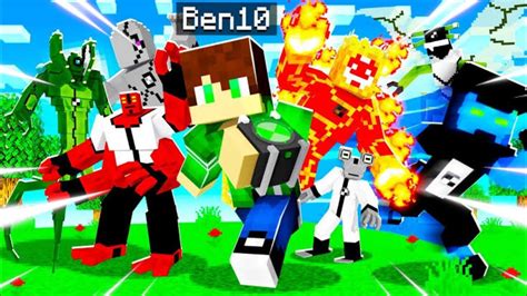 BEN 10 ADDON Para Minecraft Bedrock 1 20 YouTube