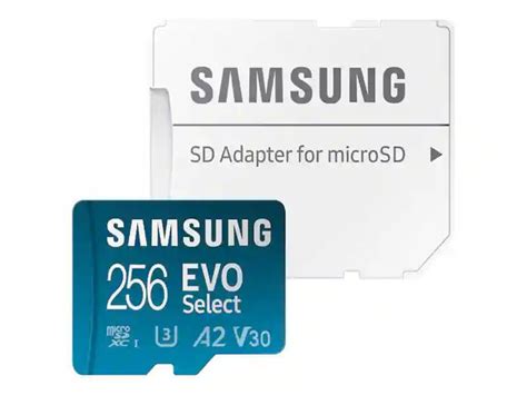 Флеш карта microSDXC 256GB Samsung EVO Plus Class 10, A2, V30, UHS-I ...